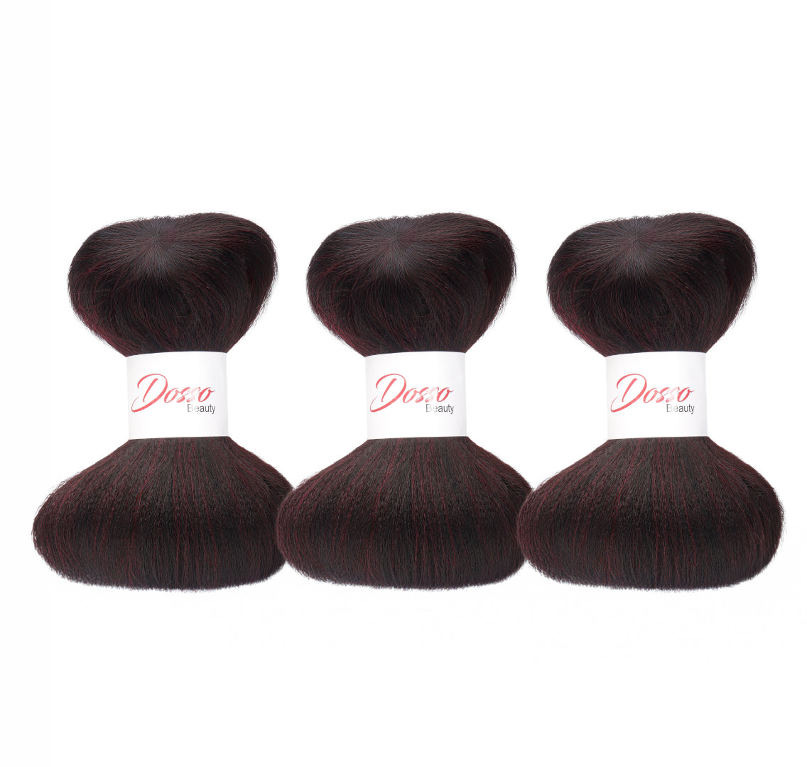 28" 3 Bundle Pack of Non-Toxic Hypoallergenic Braiding Hair