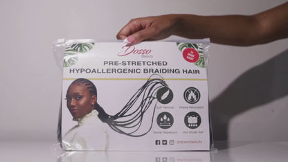 3 Bundle Pack Hypoallergenic Braiding Hair
