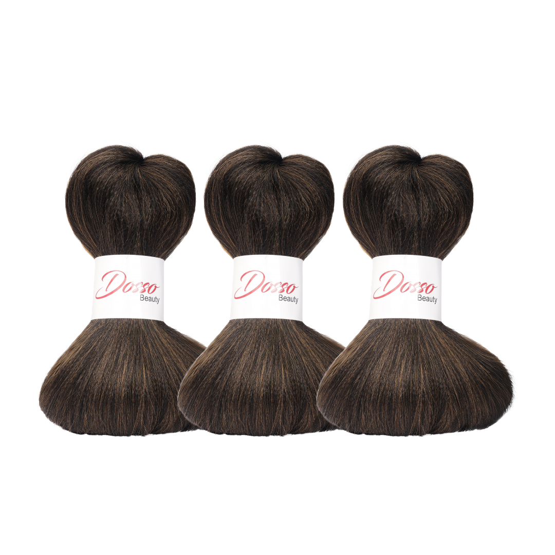 28" 3 Bundle Pack of Non-Toxic Hypoallergenic Braiding Hair