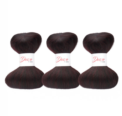 28" 3 Bundle Pack of Non-Toxic Hypoallergenic Braiding Hair