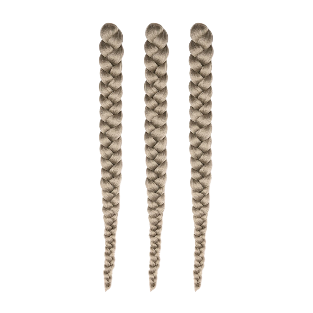 Boho Knotless Braids Bundle (Loose Curl)