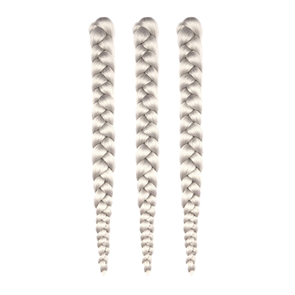 Boho Knotless Braids Bundle (Loose Curl)