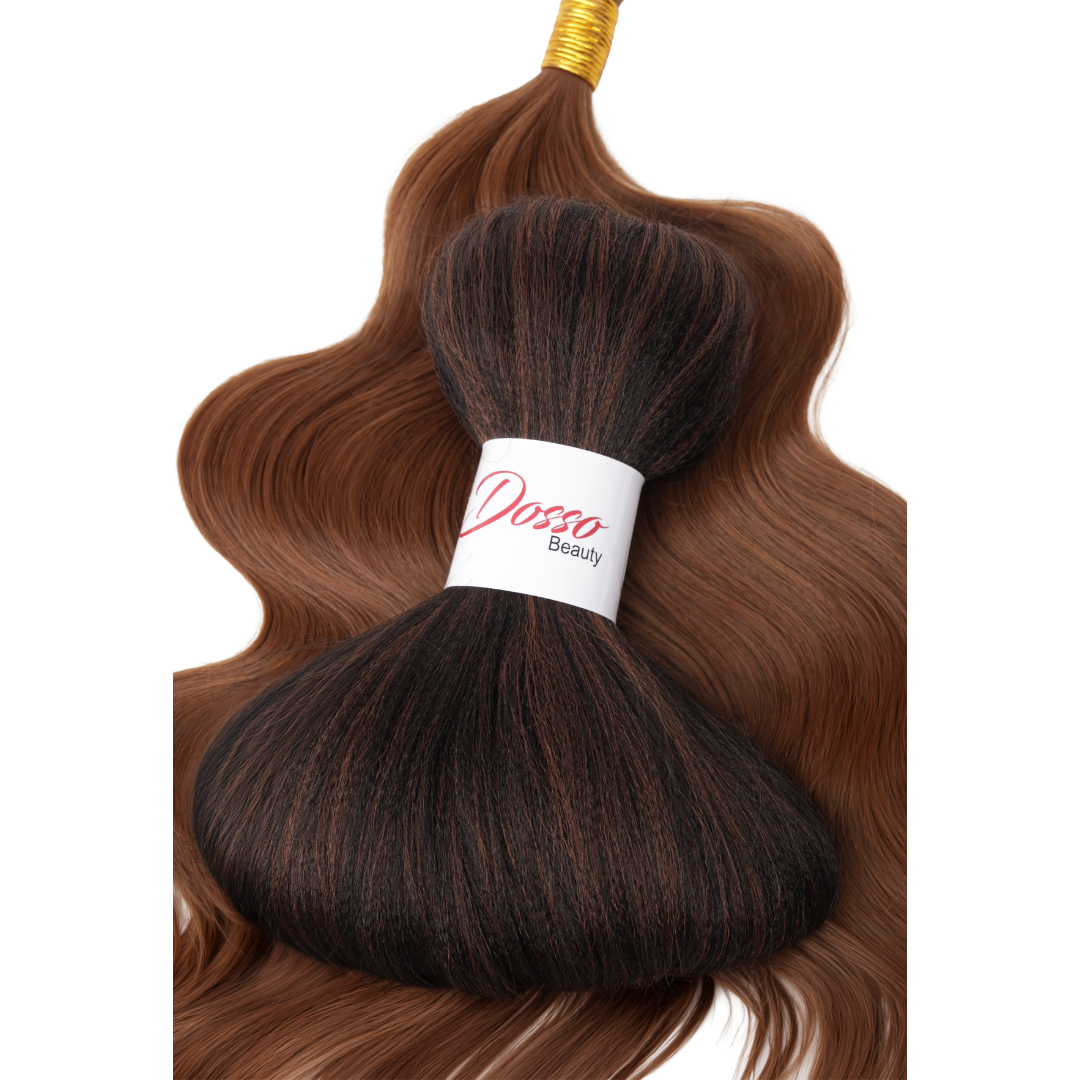 Boho Knotless Braids Bundle (Loose Curl)