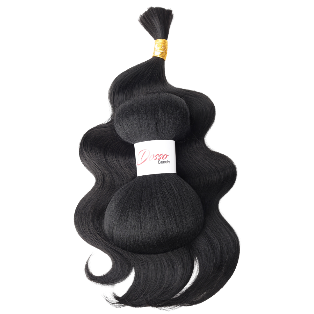 Boho Knotless Braids Bundle (Loose Curl)