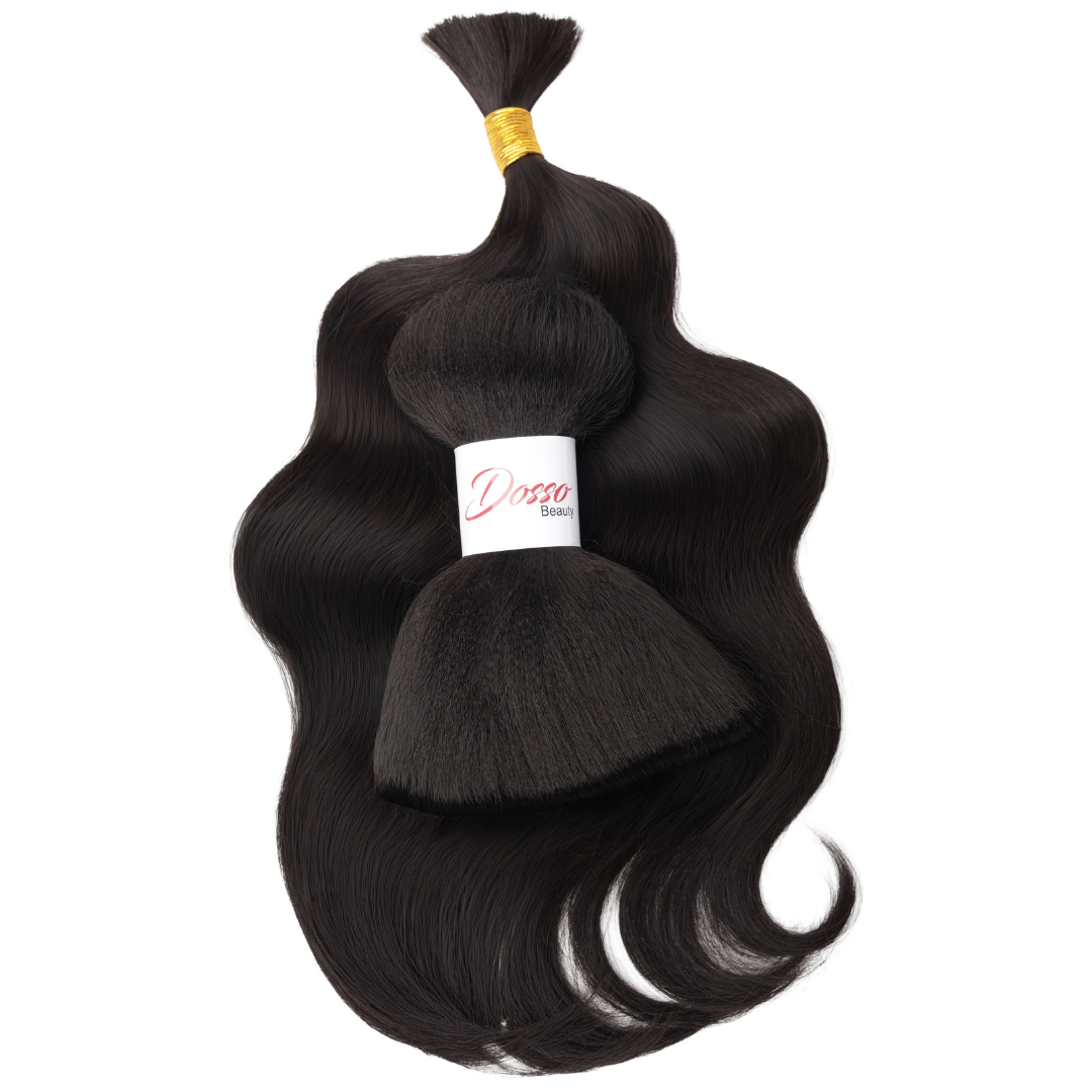 Boho Knotless Braids Bundle (Loose Curl)
