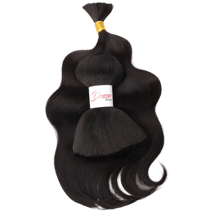 Boho Knotless Braids Bundle (Loose Curl)
