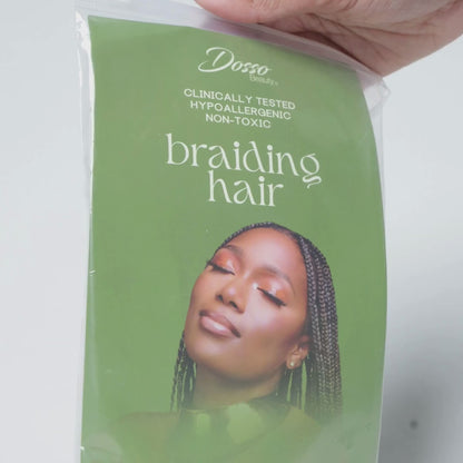 Single Pack of Non-Toxic Hypoallergenic Braiding Hair