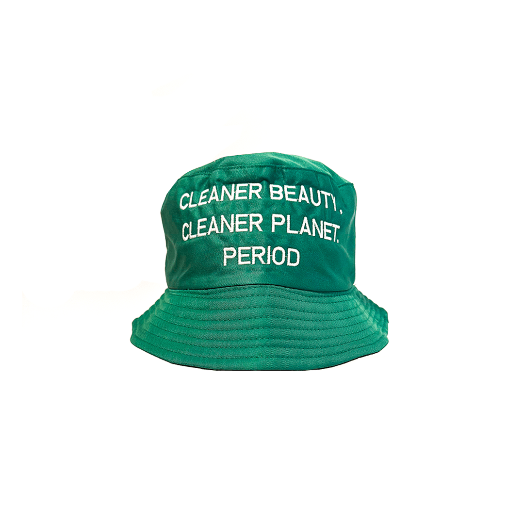 Green Bucket Hat - Cleaner Beauty 