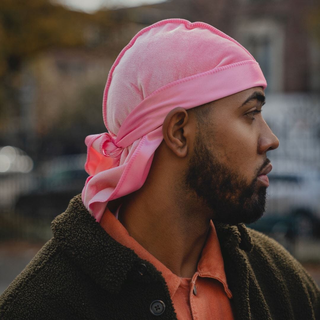 Dual DuRag Hair Tools DossoBeauty Pink 