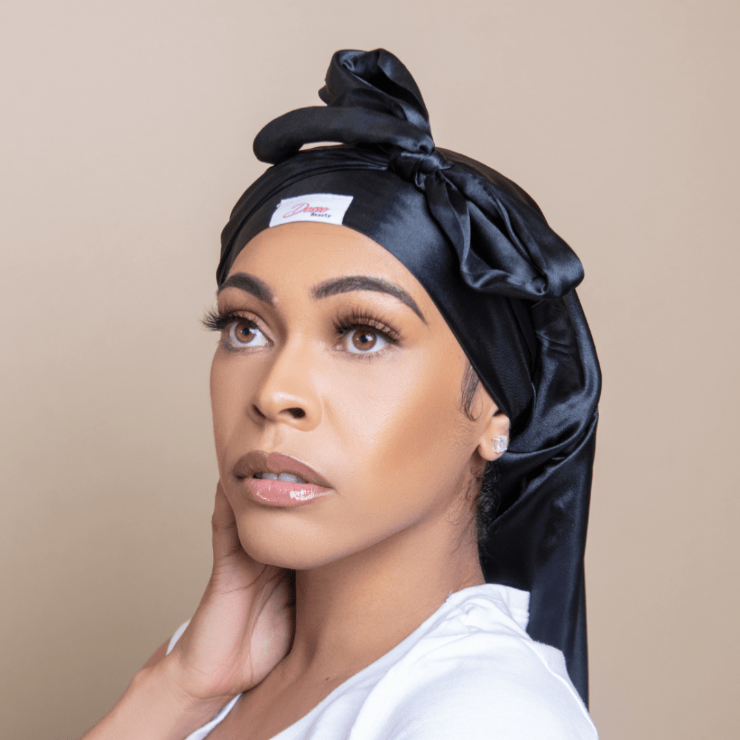 Edge Scarf for Women - Satin Head Wrap for Laying Edges - for