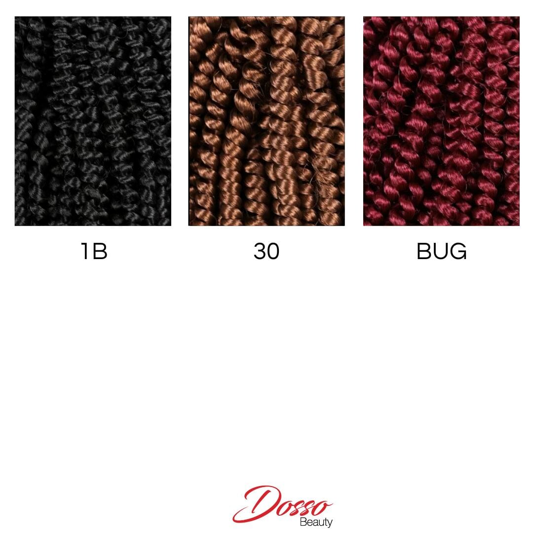 Spring Twists Crochet Hair DossoBeauty 