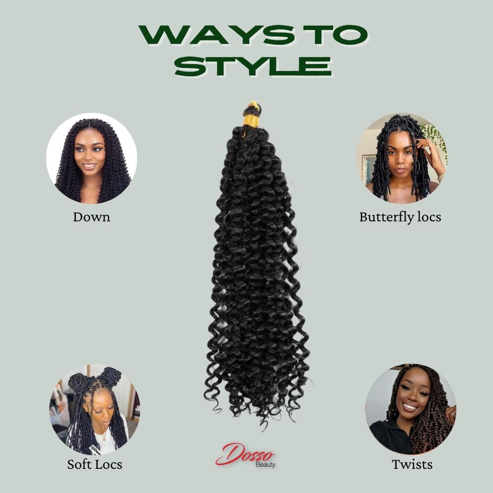 Hypoallergenic Water Wave Hair Extensions